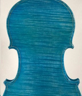violino blu